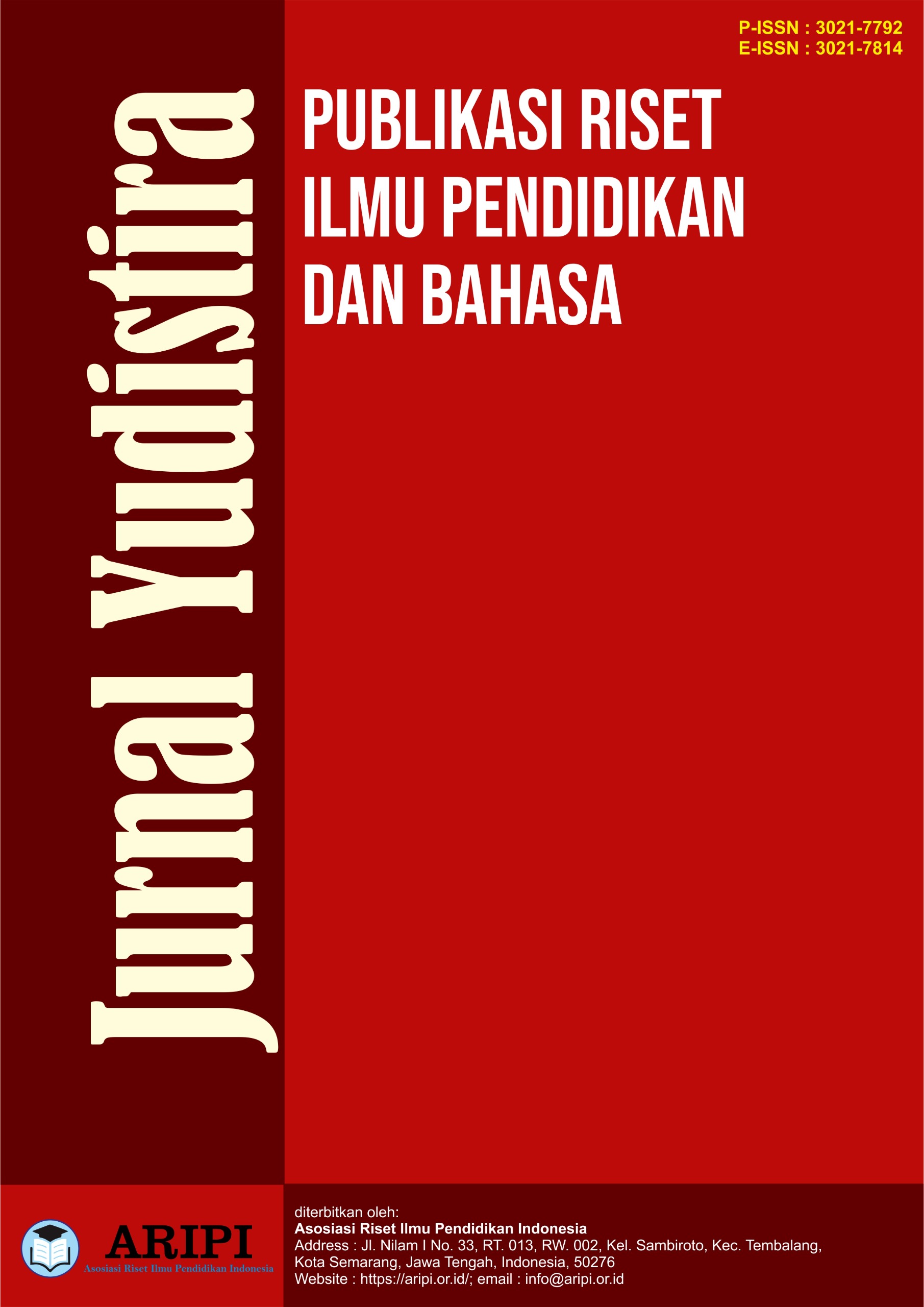 					View Vol. 4 No. 3 (2026): Juli : Jurnal Yudistira : Publikasi Riset Ilmu Pendidikan dan Bahasa
				